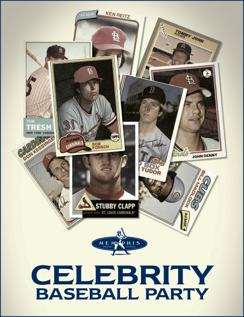 Memphis Redbirds baseball celebrity baseball!