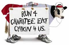 Chick-fil-a 5k Run for charity Memphis TN!